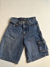 Boys shorts NSI Blue Size 7 knee length Cargo shorts.