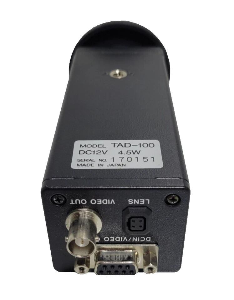 Lente de CFTV 4mm F1.2 Modelo da Câmera: TAD-100 DC12V 4.5W USADA - Imagem 4 de 4