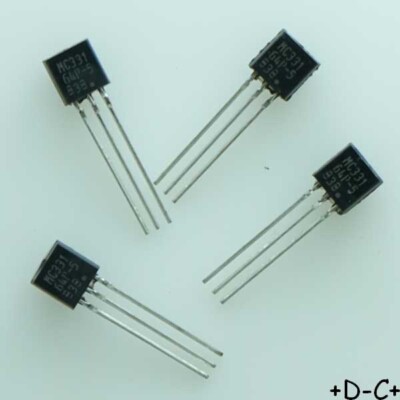 Transistors PNP KSA708Y 60V 700mA - Lot De 10 Pièces - Marque ONS RoHS - Boîtier TO-92