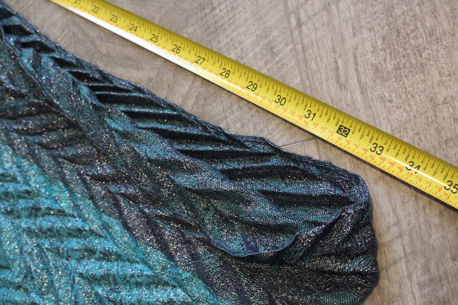 Lightweight Infinity Loop Accent Neck Scarf Turqu… - image 7