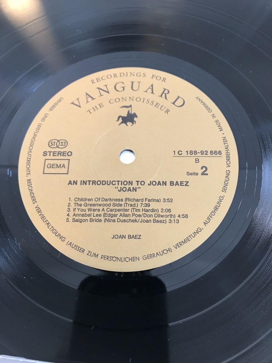 JOAN BAEZ　レコード JOAN BAEZ Japan 1966 SR-1 NM LP+Obi GOLDEN ALBUM | eBay