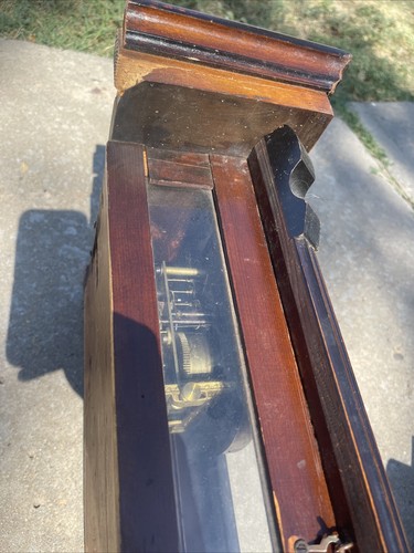 Antico orologio da parete regolatore Vienna - freccia non testato da restaurare - Foto 11 di 17