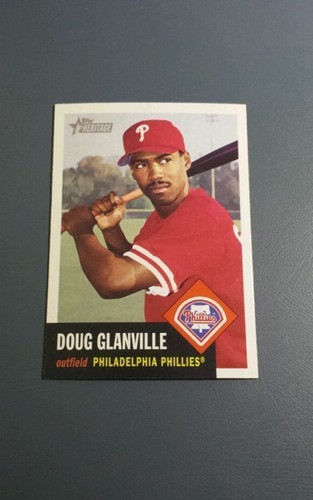2002 Topps Heritage Doug Glanville #62 card