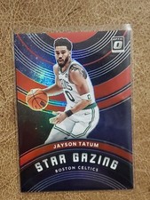 2023 Panini Donruss Optic Basketball Jayson Tatum Star Gazing Red Prizm 24/99