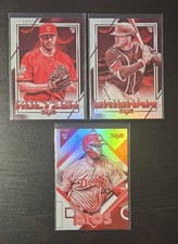 Lot of 3 - 2020 Topps Baseball Fire Red Blaze Rookies