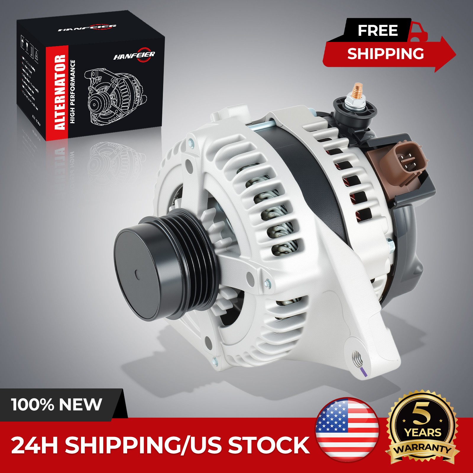 Alternator 100Amp For 2010-2011 Toyota Camry LE/SE/XLE/Base Sedan 2.5L 11516