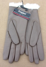 Fownes Ladies Leather Gloves Size 7 1/2 C34