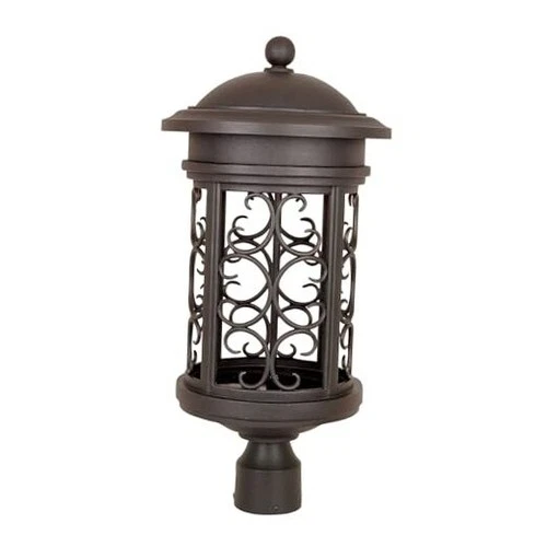  31136-ORB Ellington-DS Outdoor Post Lantern Light, 23in H, Oil Rubbed Bronze  - Picture 1 of 2