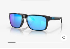Oakley Holbrook Polished Black/Prizm Sapphire Mens Sunglass OO9102-F555 NEW