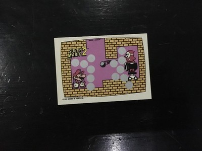 Nintendo Scratch Off Card - Super Mario Bros. 2 Screen 2 of 10 - O-Pee-Chee 1989