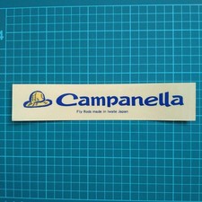 Campanella Logo Sticker for Fly Rod, Clear, Fishing Accessories, Japan