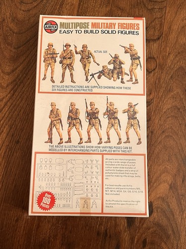 Airfix 1/32 German Afrika Korps Multipose #04581 WW2 World War 2 Figuren - Bild 3 von 5