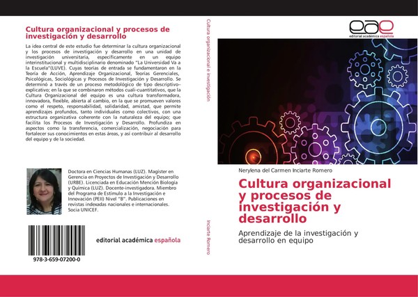 Cultura Organizacional Y Procesos De InvestigacióN Y Desarrollo Romero Buch 2015-image