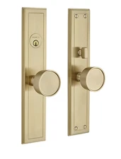 Baldwin Hollywood Hills 6945033ENTR Mortise Lock Entry Door Trim Vintage Brass