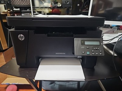 HP LaserJet Pro MFP M125nw Monochrome Laser Multifunction Printer - Black