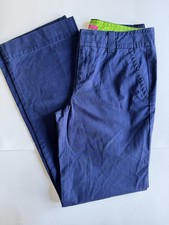 Lilly Pulitzer Vintage White Label Main Line Fit Women  s Pants. Size 4. Blue