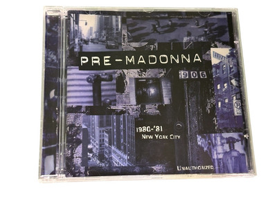 MADONNA - Pre-Madonna (1980-81 New York City) CD 1996 1-800 Harmony Exc Cond!