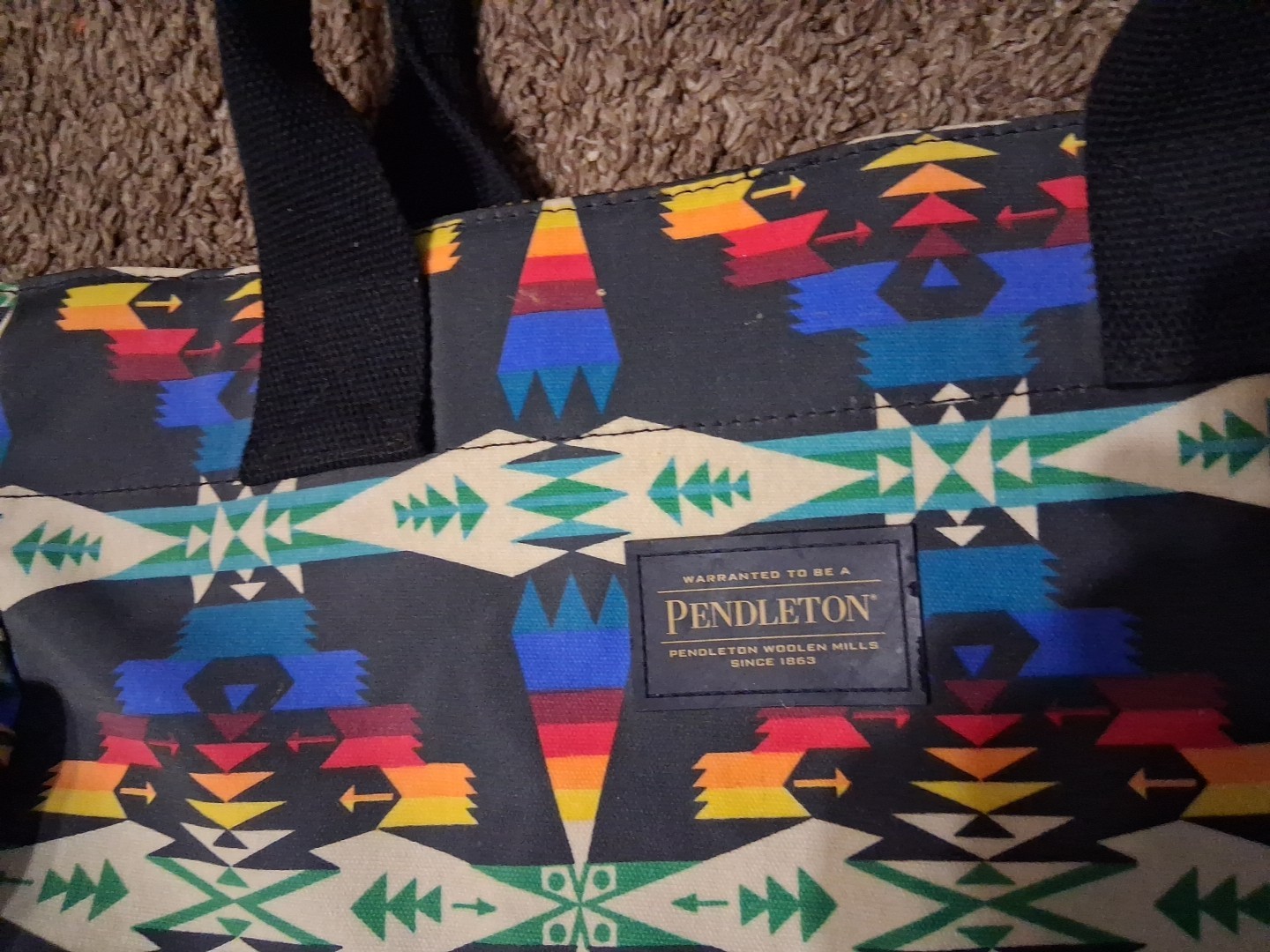 pendleton weekender Tote bag Aztec Southwestern - image 2
