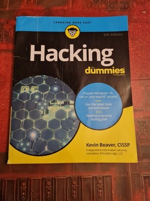 Hacking For Dummies, 6th Edition, Beaver, Kevin, Used