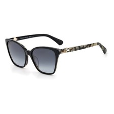 Kate Spade Women's Cat-Eye 56mm Sunglasses Black AMIYAH/G/S-807