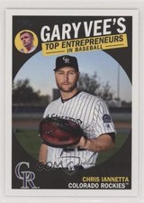 2019 Topps Gary Vee's Top Entrepreneurs Chris Iannetta #GV-7 0b3