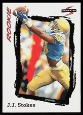 1995 Score J.J. Stokes #263 FOOTBALL CARD Rookie San Francisco 49ers RC. rookie card picture