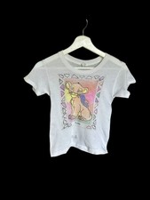 Disney The Lion King T-Shirt Baby Simba Sz XS Youth 10 Vintage Thrashed flaws
