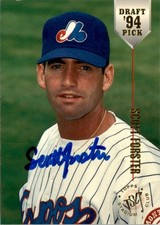 Scott Forster 1994 Topps Stadium Club Draft Picks Auto RC #46 A Montreal Expos