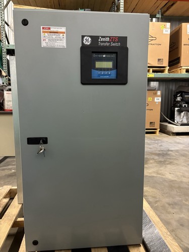 zenith transfer switch 260A, 480v, nema 1