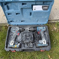Erbauer Drill Set Ecd18-Li-2 & Eid18-Li w049300162118 