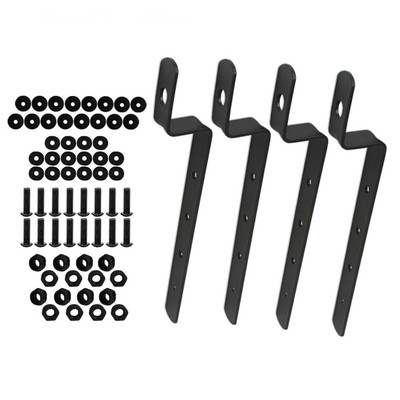 Motorrad Hard Bag Support Bracket Kit schnelle Montage stabile Konstruktion