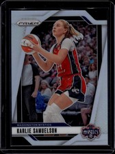 2024 Panini Prizm WNBA - Karlie Samuelson - #82 Silver Prizms Washington Mystics