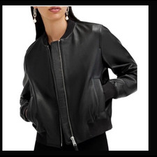 ALLSAINTS Orten Bomber Jacket (Sheep Leather)...