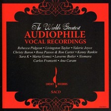 VARIOUS ARTISTS WORLD'S GREATEST AUDIOPHILE VOCAL RECORDINGS NEW CD