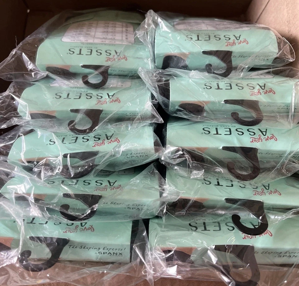 Revendedores LOTE 10 pares de medias SPANX Sara Blakely modeladoras texturizadas Wishbone talla 2 Foto 2 de 4