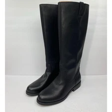 Crown Vintage Boots Womens 10 M Black Feya High Shaft Side Zip Western NEW $140
