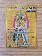 Iron Valiant ex 261/182 PAR Paradox Rift NM Gold Hyper Rare Pokemon Card on eBay