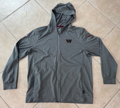Washington Commanders Nike Team Issued Training Full Zip Hoodie Used Mens Large