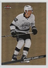 2025-26 Upper Deck Fleer Ultra Medallions Gold 39/200 Brandt Clarke #M-49