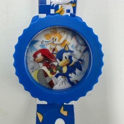 Sonic The Hedgehog Digital Watch Boys LED Lightup 36MM Round Dial New Battery