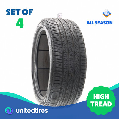 Set of (4) Used 285/40R23 Pirelli Scorpion Zero LR PNCS 111Y - 8-9.5/32