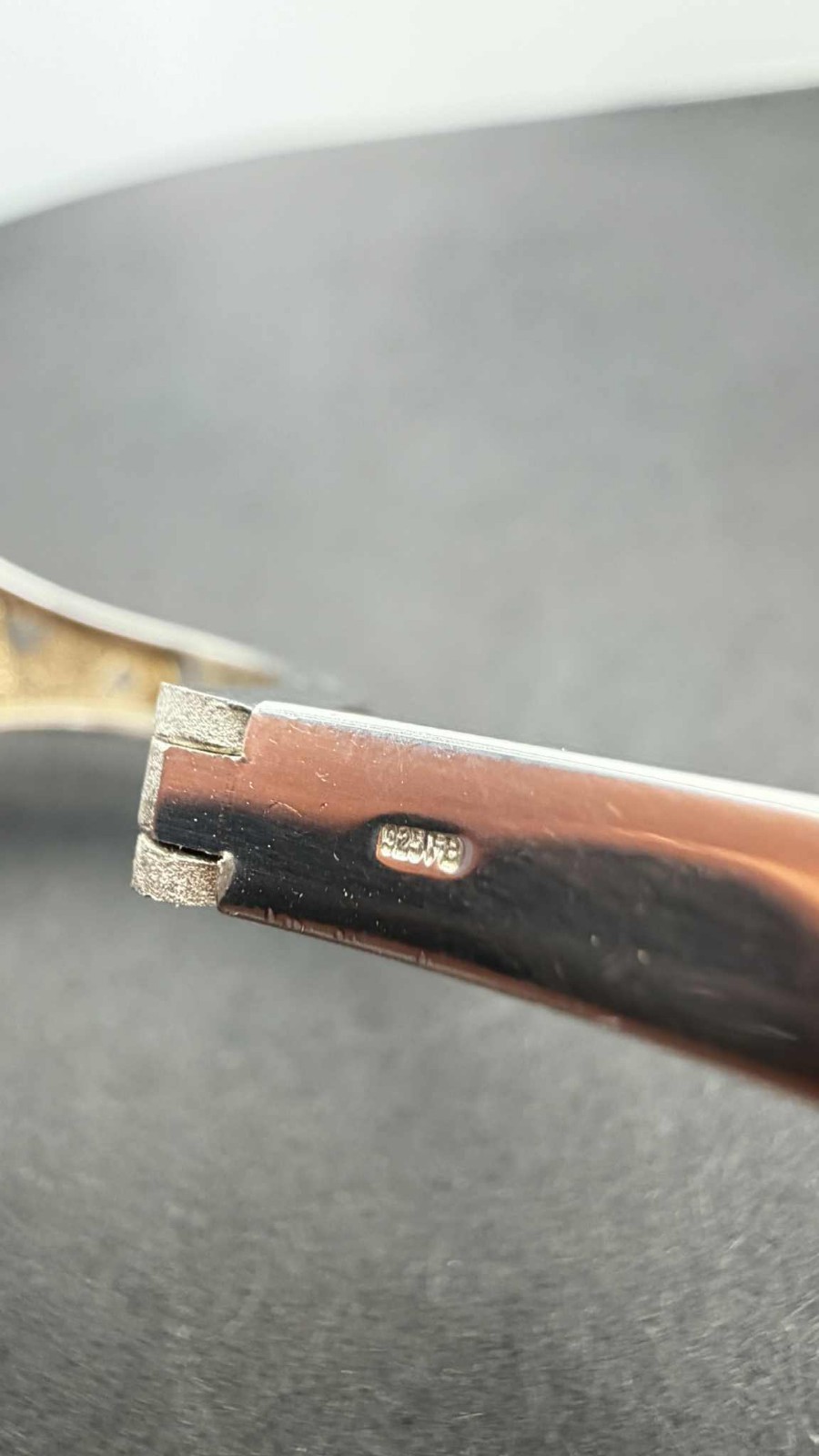 BREUNING HINGE BANGLE BRACELET  -  STERLING SILVE… - image 8