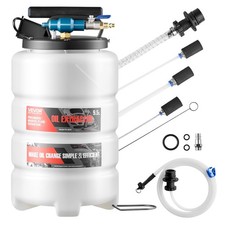 Vevor Fluid Extractor 9.5 L Capacity Pneumatic/Manual Vacuum Oil Extractor Pump