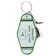 Open Road John Deere Farm Equipment Retro Hotel Room Keychain New Free Ship