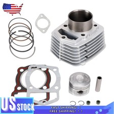 63mm Cylinder Piston Gaskets Top End Kit For Honda ATC185S ATC200S ATC200M