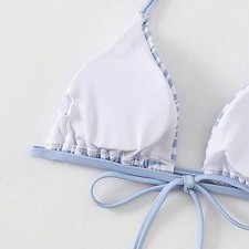 Ensemble de bikini élégant pour femme à nouer parfait pour la détente au bor