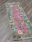 Bohemian Oushak Turkish Rug ,Oushak Turkish Hand Made Contemporary Rug, 2x6 Ft — photo 10
