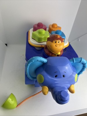 Mega Bloks Building Basics Elephant Parade Storage; Electronics Not Working VTG