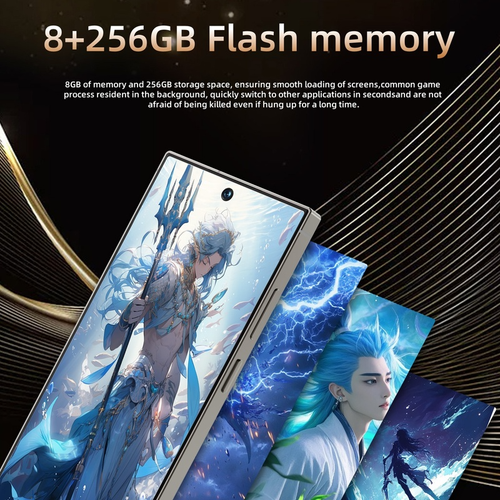 Smartphone Android 15 doppia SIM 8000mAh sbloccato caldo S25 Ultra 7,3" 5G - Foto 17 di 33