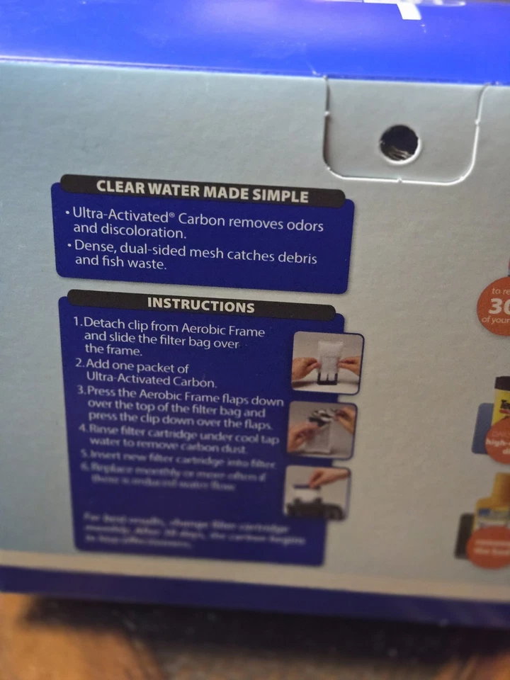 12 cartuchos de filtro grandes Tetra Whisper Bio para acuarios Foto 4 de 4